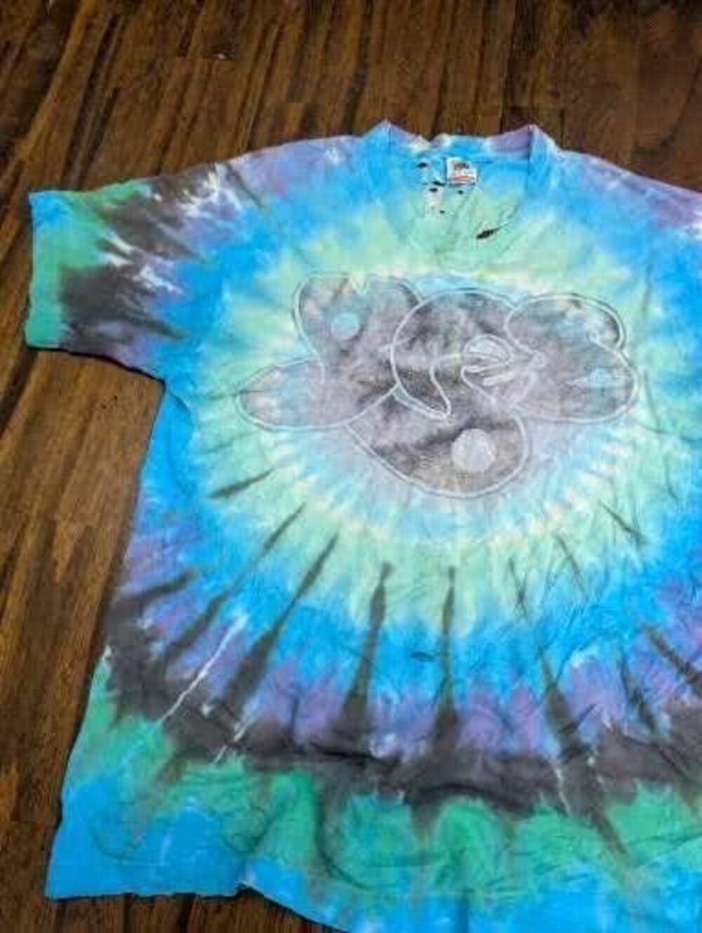 Yes Band Fruit of the Loom T-Shirt Tie Dye XL Vintage Single